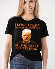 I love Trump Classic T-Shirt apparel-classic-tshirt-lifestyle-front-101