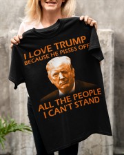 I love Trump Classic T-Shirt apparel-classic-tshirt-lifestyle-front-117