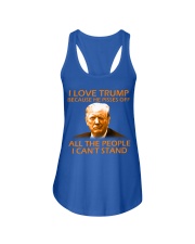 I love Trump Ladies Flowy Tank tile