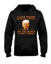 I love Trump Hooded Sweatshirt tile