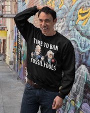 Time to ban fossil fools Crewneck Sweatshirt lifestyle-unisex-sweatshirt-front-4