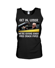 Get in, loser Unisex Tank tile