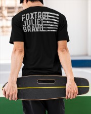 Foxtrot Juliet Bravo Classic T-Shirt apparel-classic-tshirt-lifestyle-back-67