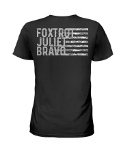 Foxtrot Juliet Bravo Ladies T-Shirt tile
