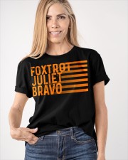 Foxtrot Juliet Bravo Classic T-Shirt apparel-classic-tshirt-lifestyle-front-100