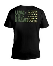 Lima Golf Bravo V-Neck T-Shirt tile