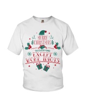 Merry Christmas to everyone Youth T-Shirt tile