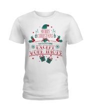 Merry Christmas to everyone Ladies T-Shirt tile