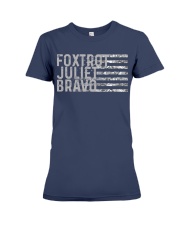 Foxtrot Juliet Bravo Premium Fit Ladies Tee tile