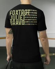 Foxtrot Juliet Bravo Classic T-Shirt apparel-classic-tshirt-lifestyle-back-104