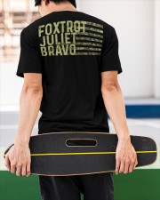 Foxtrot Juliet Bravo Classic T-Shirt apparel-classic-tshirt-lifestyle-back-67