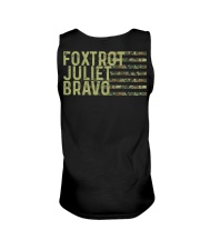 Foxtrot Juliet Bravo Unisex Tank tile
