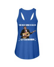 This next song is called Let's go Brandon Ladies Flowy Tank tile