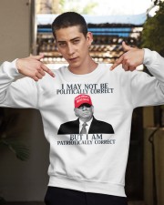 but I am patriotically correct Crewneck Sweatshirt apparel-crewneck-sweatshirt-lifestyle-04
