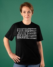 Foxtrot Juliet Bravo Ladies T-Shirt apparel-ladies-t-shirt-lifestyle-front-40