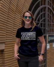 Foxtrot Juliet Bravo Ladies T-Shirt lifestyle-women-crewneck-front-2