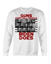 Guns don't kill people Crewneck Sweatshirt tile