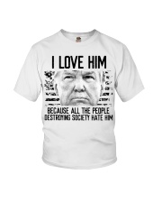I love him Youth T-Shirt tile