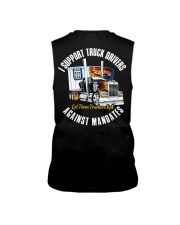 I support truck drivers against mandates Sleeveless Tee tile