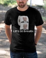 L37'5 G0 Br4nd0n Classic T-Shirt apparel-classic-tshirt-lifestyle-front-50