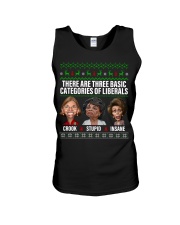 There are three basic categories of liberals Unisex Tank tile