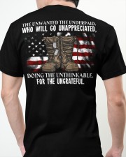 Doing the unthinkable for the ungrateful Classic T-Shirt apparel-classic-tshirt-lifestyle-back-63
