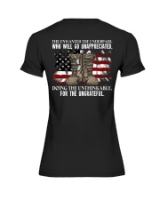 Doing the unthinkable for the ungrateful Premium Fit Ladies Tee tile