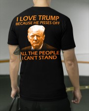 I love Trump Classic T-Shirt apparel-classic-tshirt-lifestyle-back-104