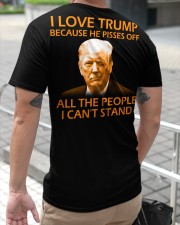 I love Trump Classic T-Shirt apparel-classic-tshirt-lifestyle-back-116