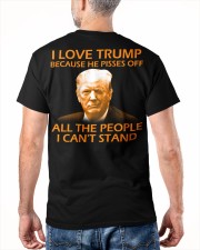 I love Trump Classic T-Shirt apparel-classic-tshirt-lifestyle-back-180