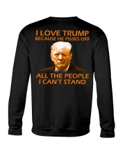 I love Trump Crewneck Sweatshirt tile