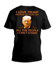 I love Trump V-Neck T-Shirt tile