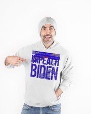 Impeach Biden Hooded Sweatshirt apparel-hooded-sweatshirt-lifestyle-front-81