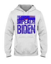 Impeach Biden Hooded Sweatshirt front