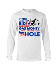 If you voted for Biden Long Sleeve Tee tile