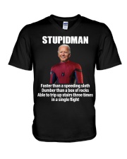 Stupidman V-Neck T-Shirt tile