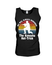 We will always remember the Kenosha hat-trick Unisex Tank tile