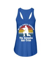We will always remember the Kenosha hat-trick Ladies Flowy Tank tile