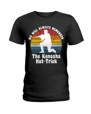 We will always remember the Kenosha hat-trick Ladies T-Shirt tile