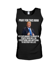 Pray for this man Unisex Tank tile