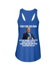 Pray for this man Ladies Flowy Tank tile