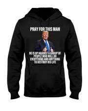 Pray for this man Hooded Sweatshirt tile