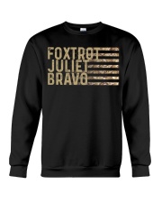 Foxtrot Juliet Bravo Crewneck Sweatshirt tile