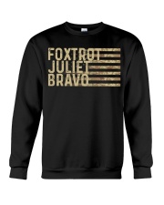 Foxtrot Juliet Bravo Crewneck Sweatshirt tile