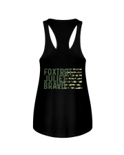 Foxtrot Juliet Bravo Ladies Flowy Tank tile