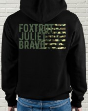 Foxtrot Juliet Bravo Hooded Sweatshirt apparel-hooded-sweatshirt-lifestyle-back-59