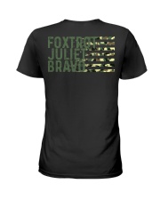 Foxtrot Juliet Bravo Ladies T-Shirt tile