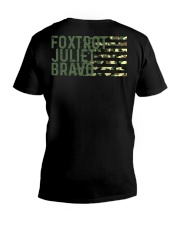 Foxtrot Juliet Bravo V-Neck T-Shirt tile
