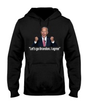 Let's Go Brandon, I agree Hooded Sweatshirt tile