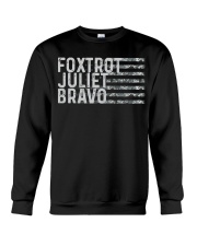 Foxtrot Juliet Bravo Crewneck Sweatshirt tile